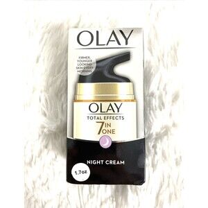 Olay Total Effects 7 In One Night Cream 1.7oz Tamper Resistant Pack Firming